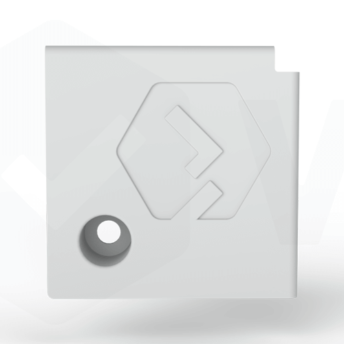 Abdeckkappen für Eckverbinder von Fliegengitter Plissees